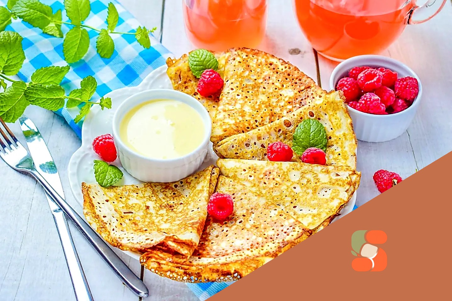 Млинці на кефірі ажурні з дірочками