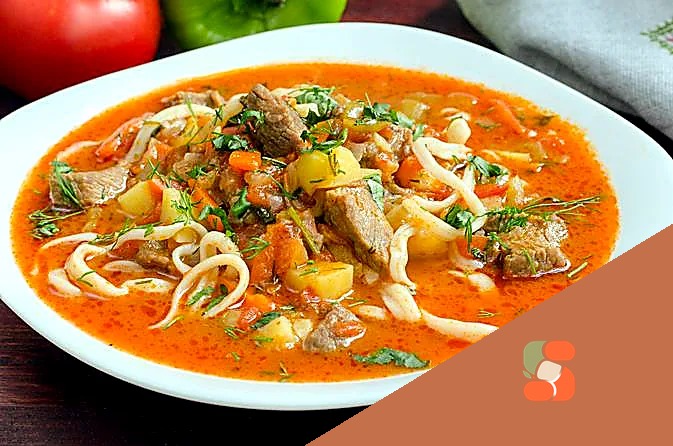 Лагман із яловичиною