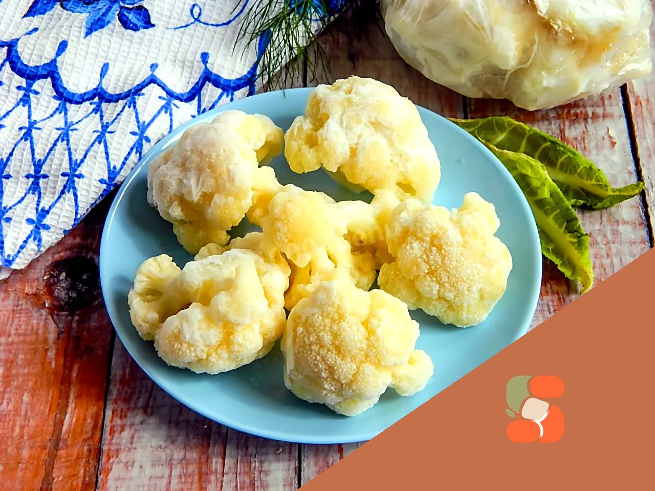 Як заморозити цвітну капусту на зиму.