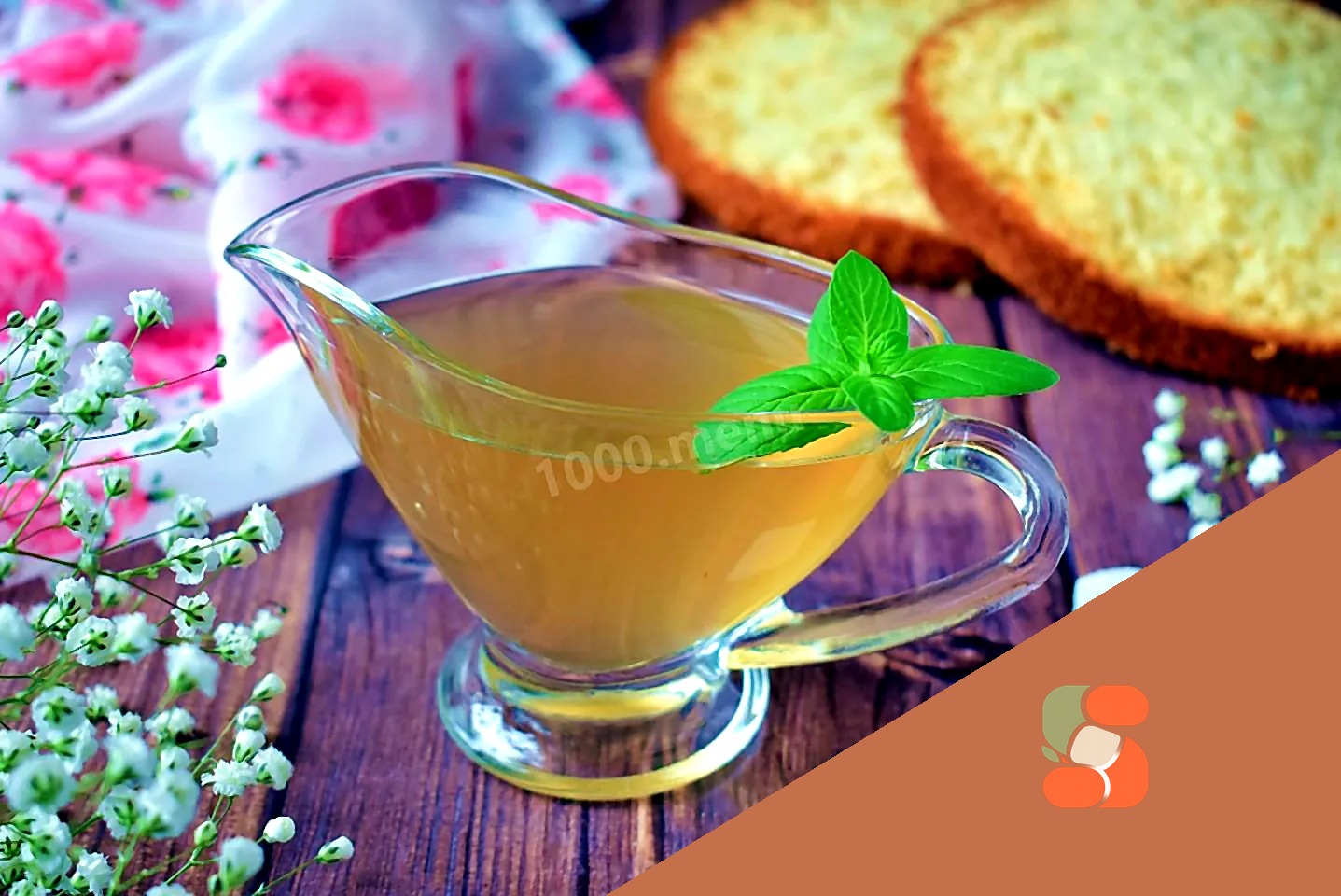 Цукровий сироп для просочення бісквіту та торта