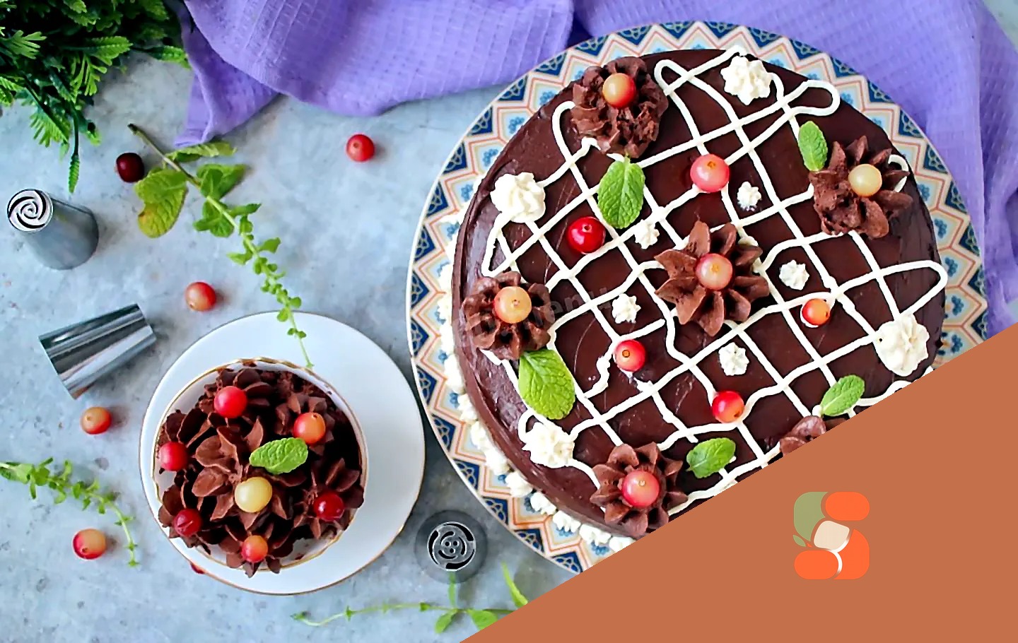 Шоколадний ганаш для торта