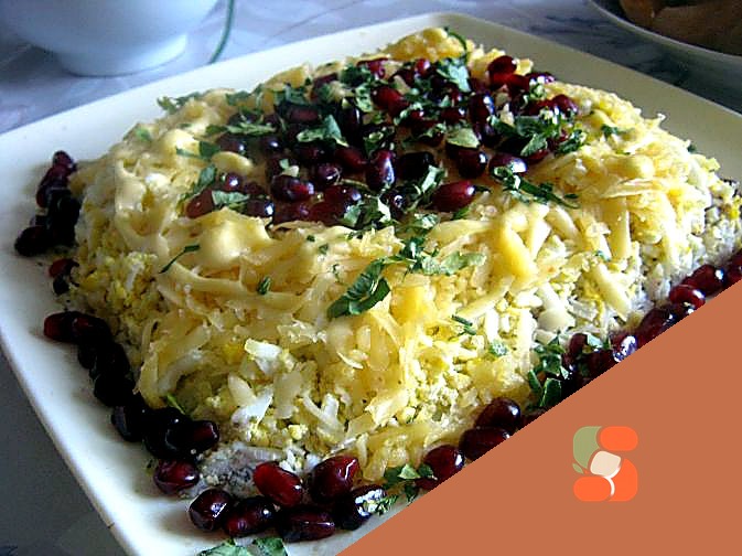 Капуста, смажена у сметанному клярі з часником та зеленню