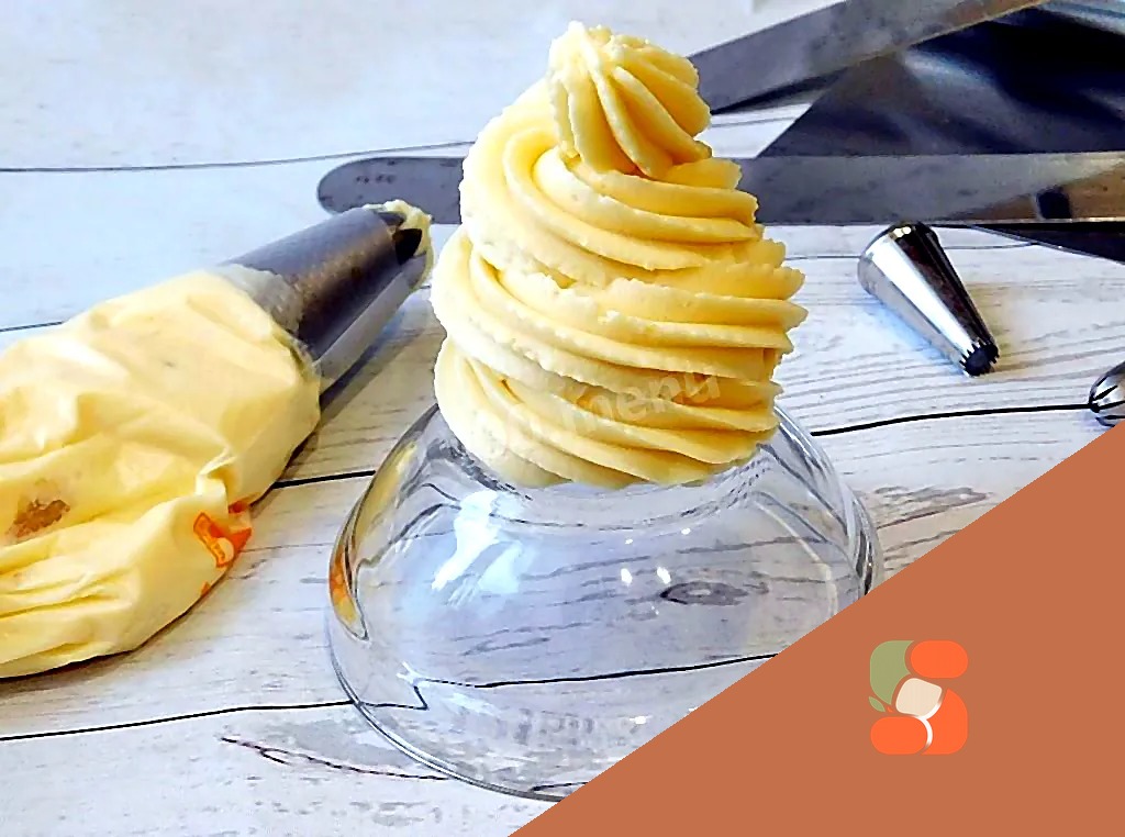 Крем шарлотт для торта густий