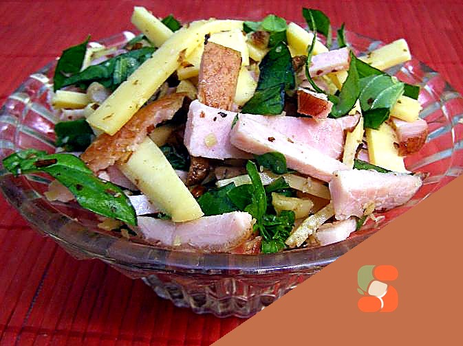 Смажені крабові палички, фаршировані сиром