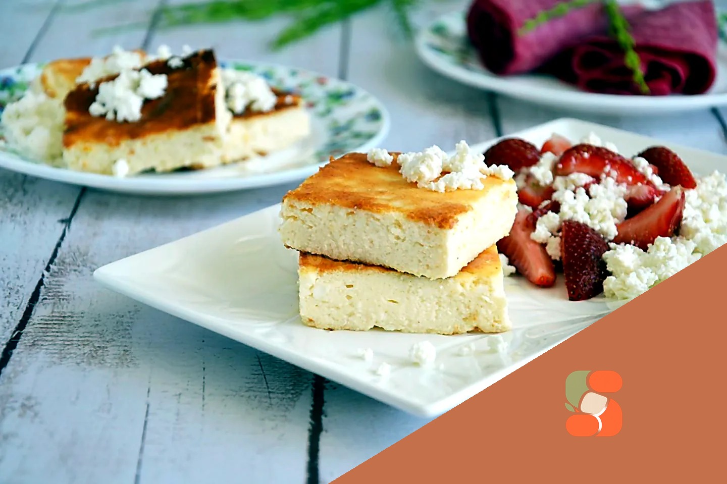 Проста сирна запіканка в духовці