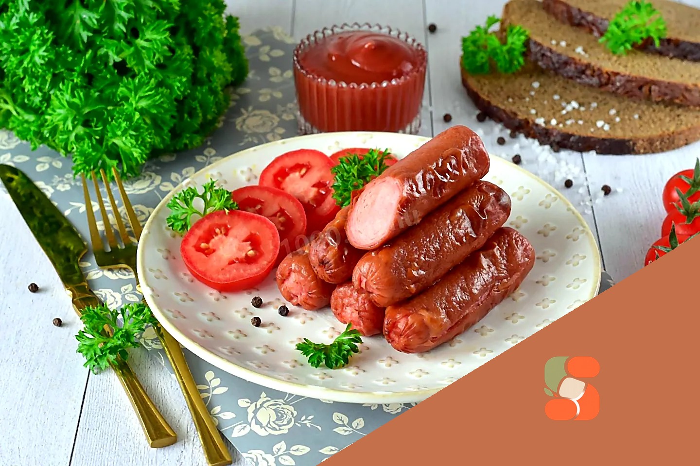 Сосиски в аерогрилі