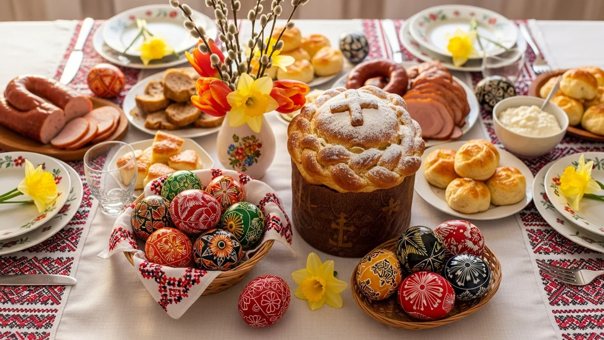 Великодній стіл 2026: 12 традиційних страв від закуски до десерту